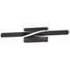 Pirouette LED 24 inch Black Bath Vanity Wall Light