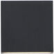 Brik LED 4.75 inch Black Outdoor Wall Sconce