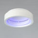 iCorona WiZ LED 17.75 inch Matte White Flush Mount Ceiling Light
