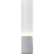 Highball LED 5 inch Black ADA Wall Sconce Wall Light in Translucent Frost