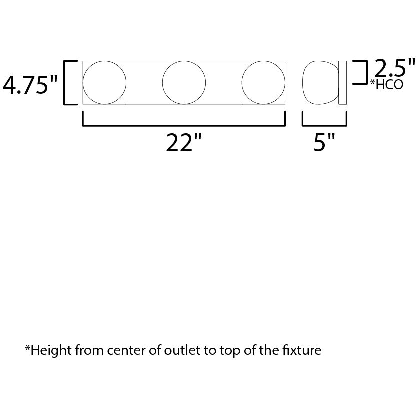 Pod Bath Vanity Light Wall Light