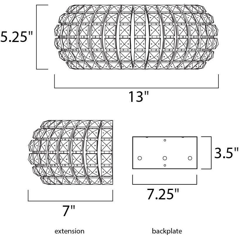 Bijou Wall Sconce Wall Light