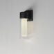 Dram LED 11.75 inch Black Outdoor Wall Sconce