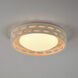 Cambria LED 12.5 inch Oyster Flush Mount Ceiling Light