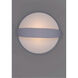 Alumilux Arc LED 7.5 inch White Outdoor Wall Mount