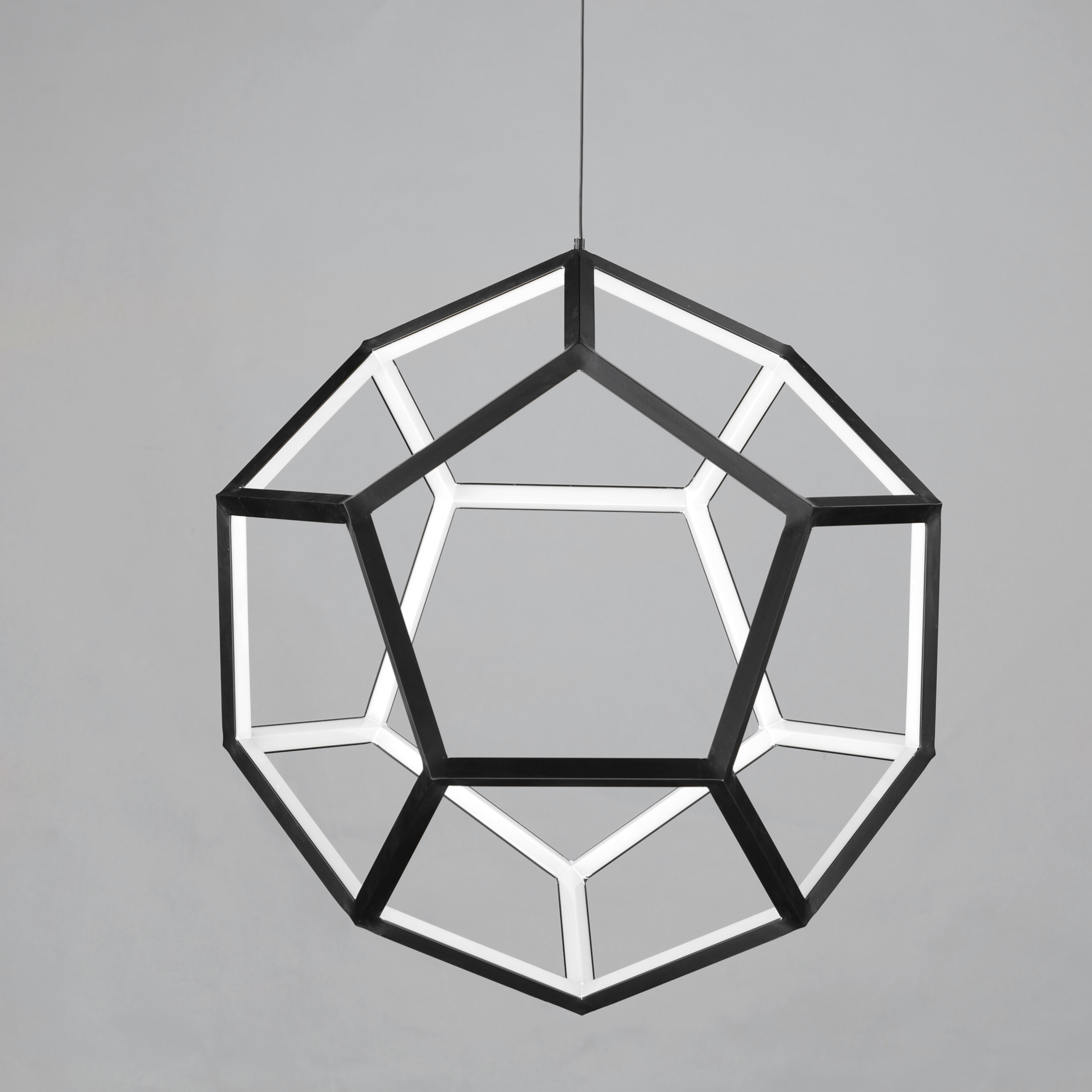 Penta LED 28 inch Black Single Pendant Ceiling Light