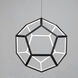 Penta LED 28 inch Black Single Pendant Ceiling Light