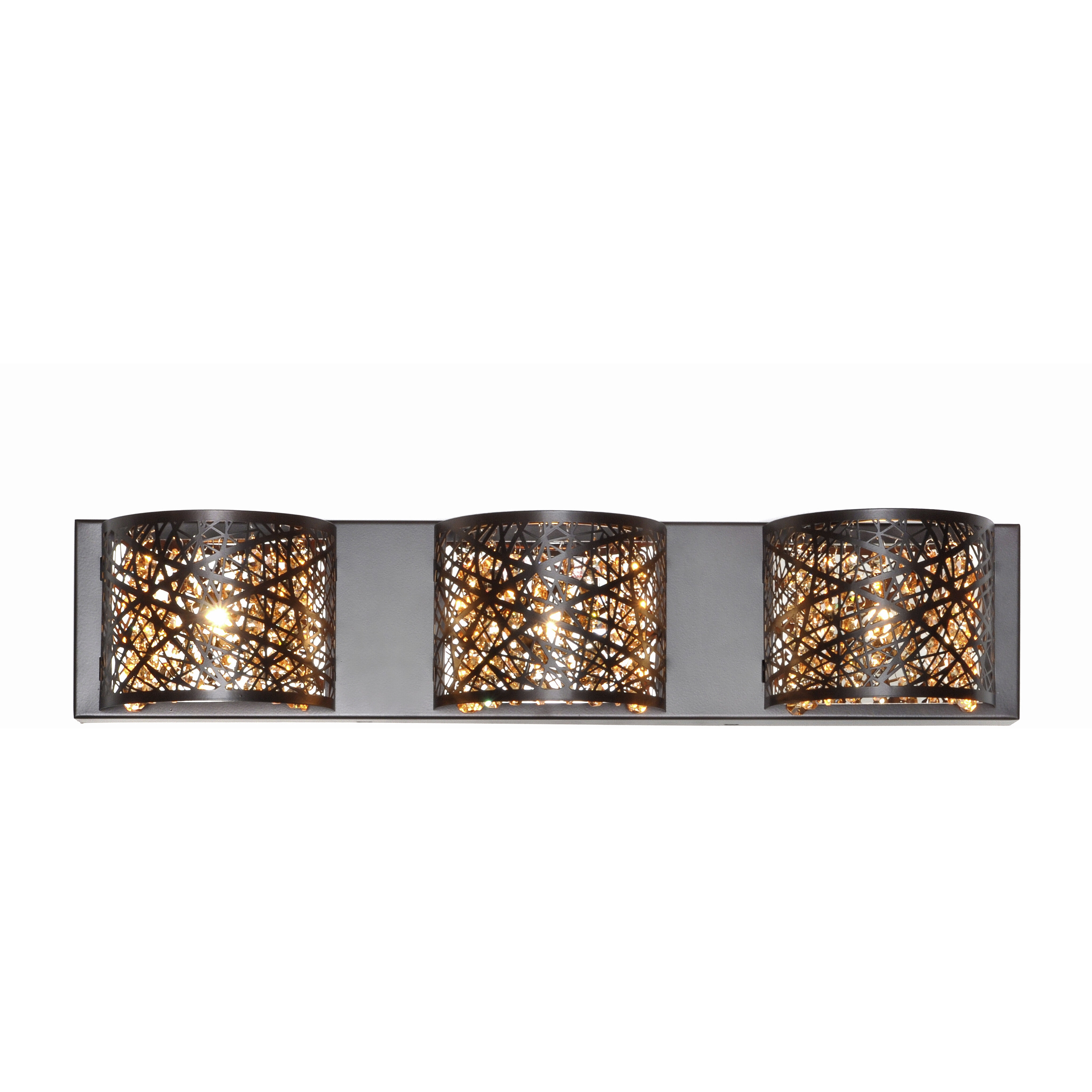 Inca 3 Light 24 inch Bronze Bath Vanity Light Wall Light