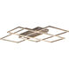 Traverse LED LED 48 inch Champagne Flush Mount Ceiling Light