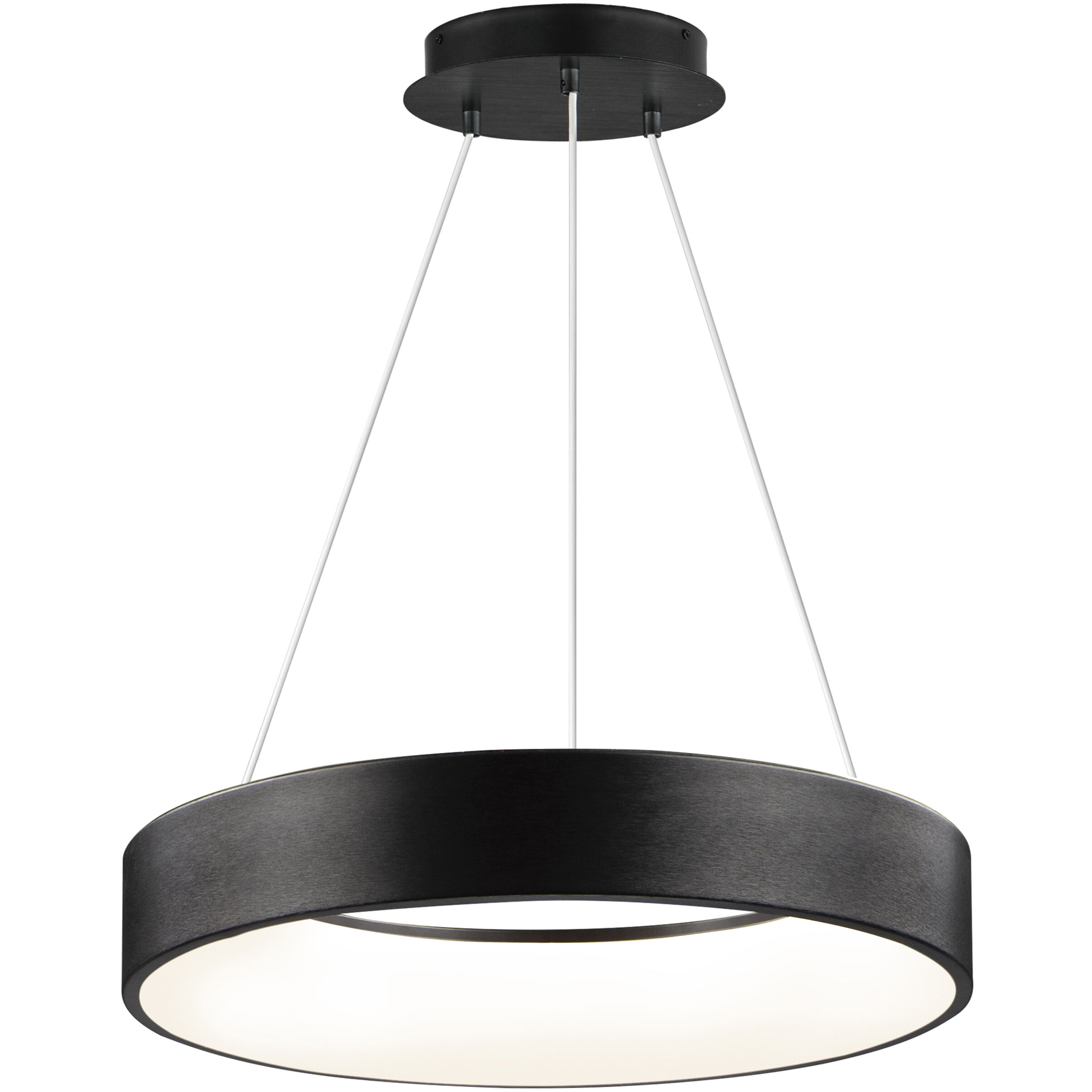 iQ WiZ LED 23.5 inch Brushed Black Suspension Pendant Ceiling Light