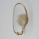 Moonscapes LED 9 inch Brushed Champagne ADA Wall Sconce Wall Light