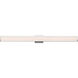 Baritone LED 48 inch Polished Chrome Bath Vanity Light Wall Light
