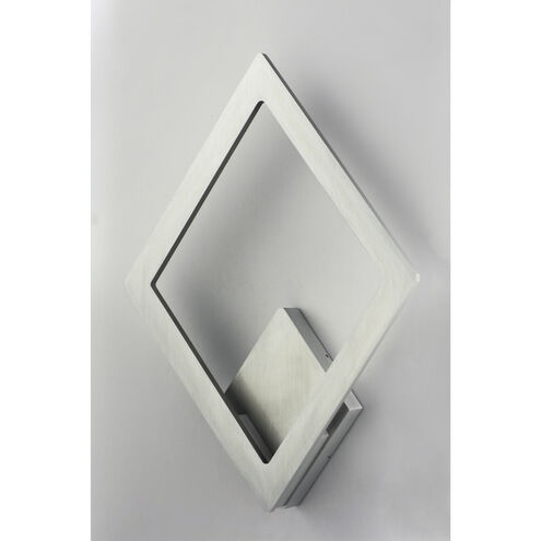 Alumilux Rhombus LED 19.25 inch Satin Aluminum Outdoor Wall Sconce