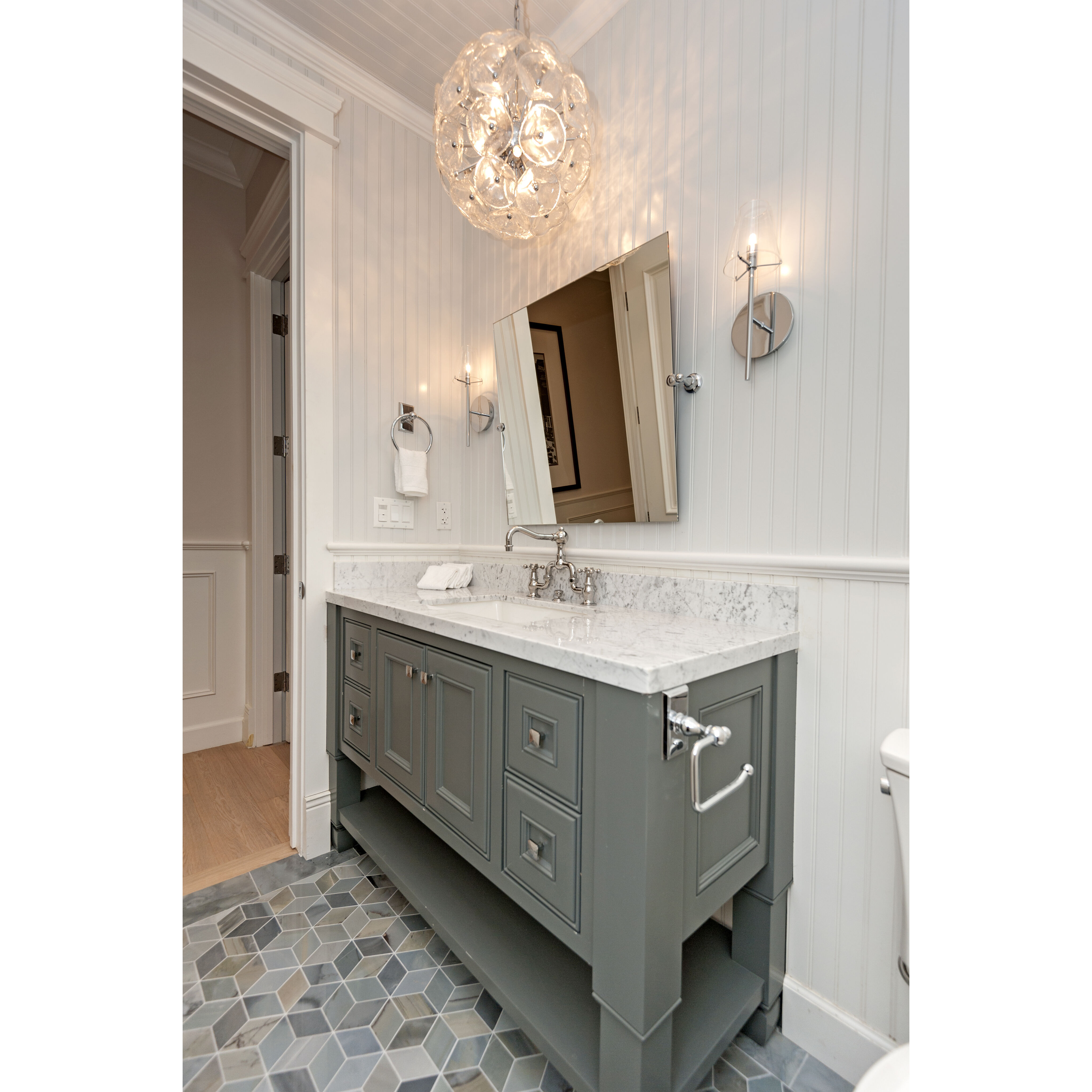 Fiori 8 Light 12 inch Polished Chrome Single Pendant Ceiling Light