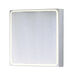 Alumilux Outline LED 4.5 inch Satin Aluminum Outdoor Wall Mount