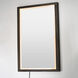Sawyer 48 X 32 inch Walnut LED Wall Mirror