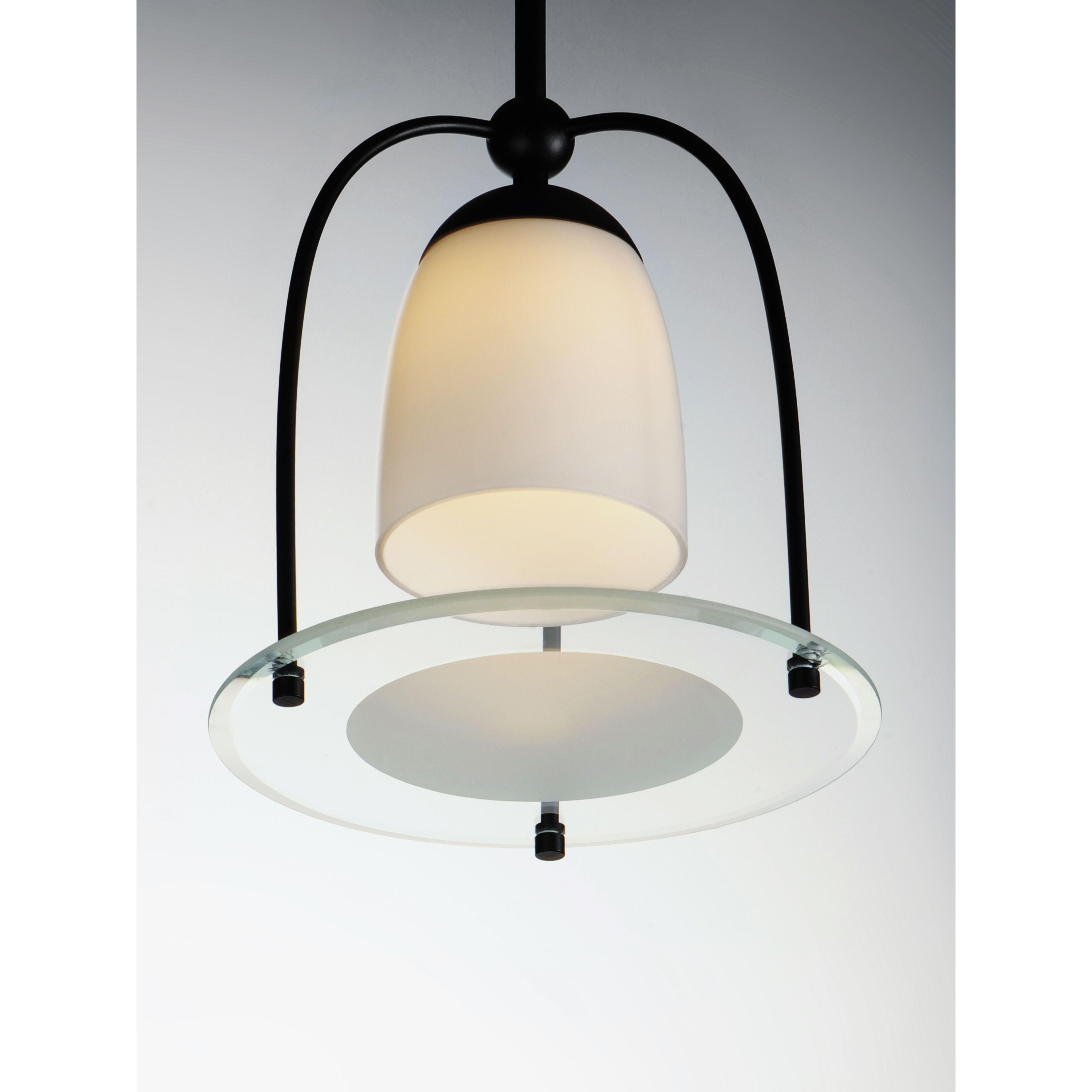 Focal Point LED 10 inch Black Single Pendant Ceiling Light