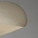 Moeraki LED 12.5 inch Oyster Single Pendant Ceiling Light