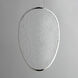 Moonscapes LED 6 inch Polished Chrome Single Pendant Ceiling Light