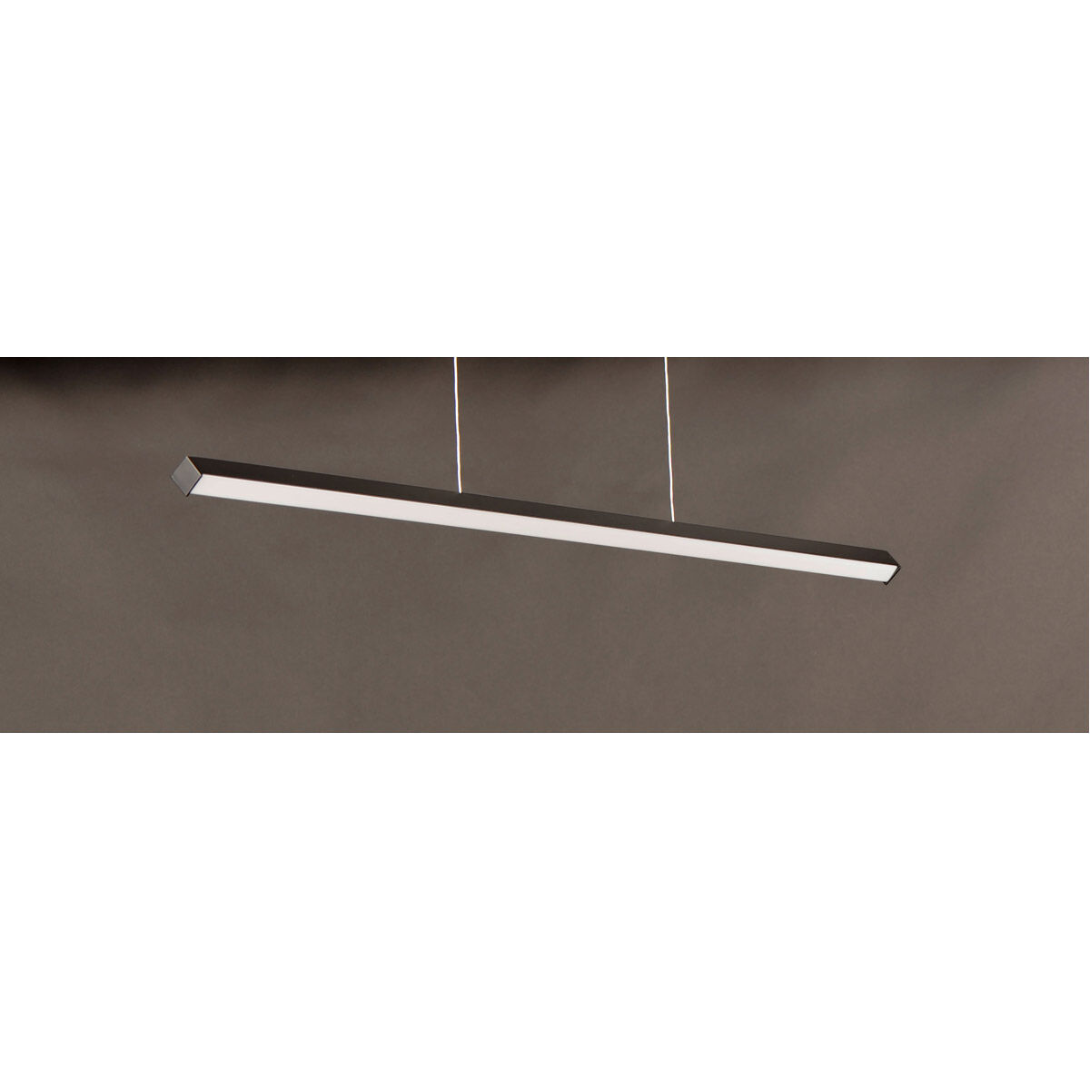 Hover LED 47.5 inch Black Multi-Light Pendant Ceiling Light