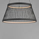 Loom LED 31.5 inch Black Single Pendant Ceiling Light