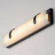 Clutch LED 22 inch Black Bath Vanity Wall Light