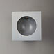 Alumilux Step Light LED 3.25 inch Satin Aluminum Outdoor Wall Mount