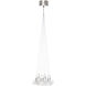Starburst 7 Light 12 inch Satin Nickel Multi-Light Pendant Ceiling Light