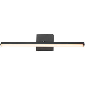Hover LED 4.25 inch Black Wall Sconce Wall Light