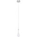Larmes LED LED 4.75 inch Polished Chrome Single Pendant Ceiling Light