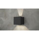 Alumilux Cube LED 4.5 inch Bronze ADA Wall Sconce Wall Light