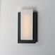 Tower LED 15 inch Black Outdoor Wall Mount