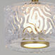 Elysian LED 5.5 inch Natural Aged Brass Single Pendant Ceiling Light
