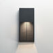 Grate LED 14 inch Black Outdoor Wall Mount