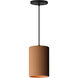 Souffle LED 5.75 inch Terra Cotta Single Pendant Ceiling Light