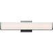 Baritone LED 24 inch Satin Nickel Bath Vanity Light Wall Light