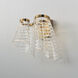 Tartan LED 15 inch Brushed Champagne Wall Sconce Wall Light