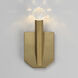 Allumettes LED 5 inch Gold ADA Wall Sconce Wall Light