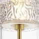 Elysian LED 5.5 inch Natural Aged Brass Single Pendant Ceiling Light