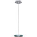 Hagen LED 7 inch Polished Chrome Mini Pendant Ceiling Light
