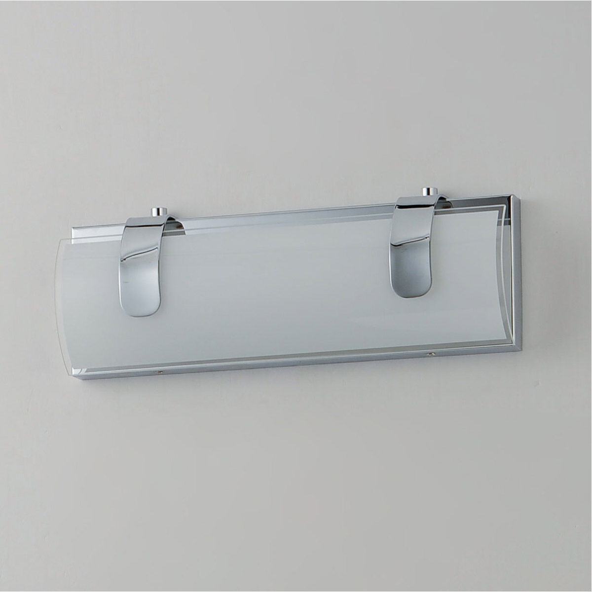 Clutch LED 13 inch Polished Chrome Bath Vanity Light Wall Light