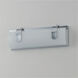 Clutch LED 13 inch Polished Chrome Bath Vanity Light Wall Light