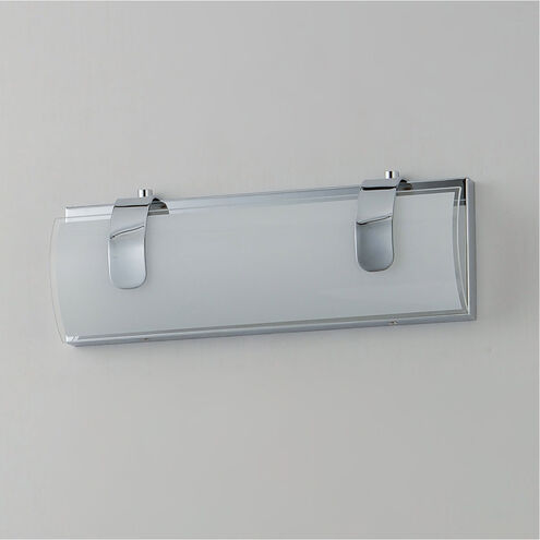 Clutch LED 13 inch Polished Chrome Bath Vanity Light Wall Light