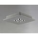 Peg LED 10 inch Gray Flush Mount Ceiling Light