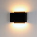 Alumilux Spartan LED 6.75 inch Black ADA Wall Sconce Wall Light