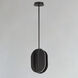 Interval LED 7.75 inch Black Single Pendant Ceiling Light