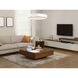 iCorona FoH LED 28.5 inch Matte White Pendant Ceiling Light