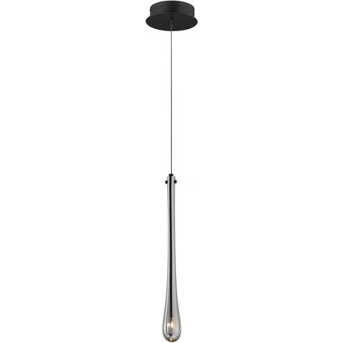 Stillo LED 2 inch Black Mini Pendant Ceiling Light