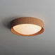 Souffle LED 13.75 inch Terra Cotta Flush Mount Ceiling Light