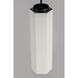 Allen LED 3.25 inch White and Black Single Pendant Ceiling Light